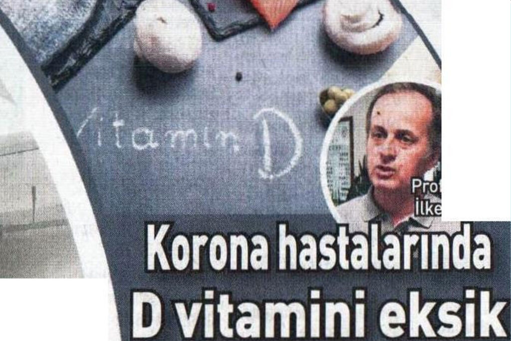 Korona Hastalarında D Vitamini Eksik