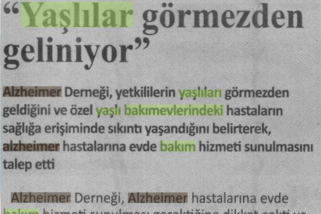 Yaşlılar Görmezden Geliniyor