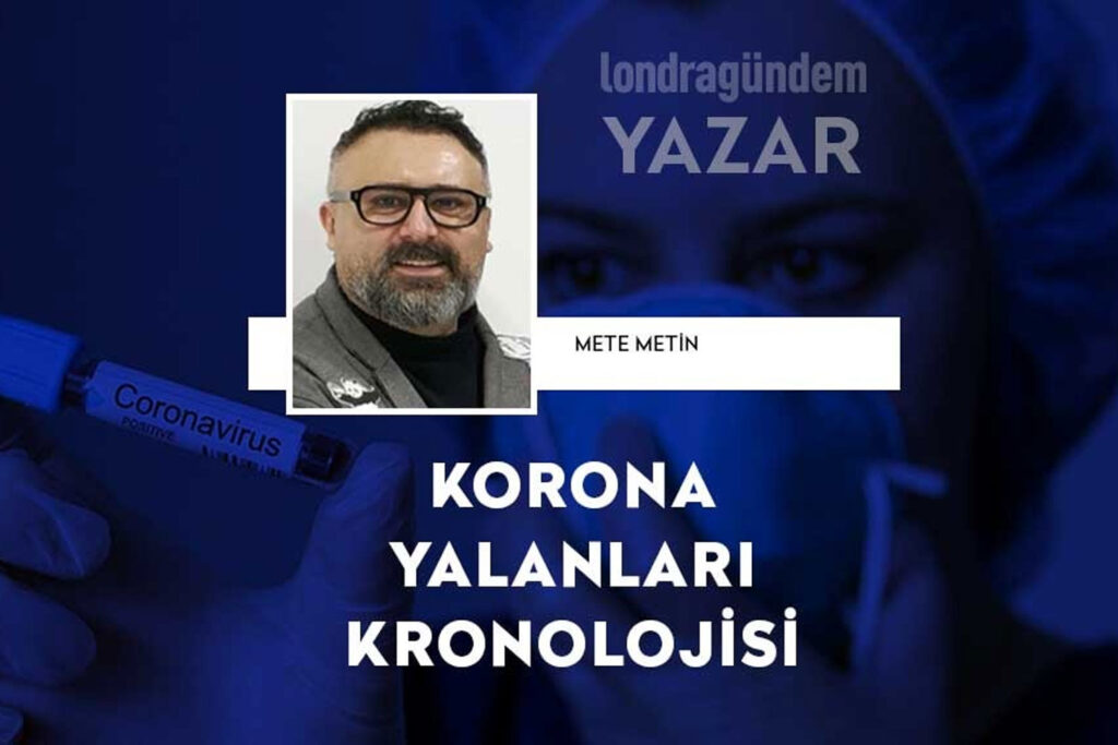 Virüs değil yalan öldürecek!